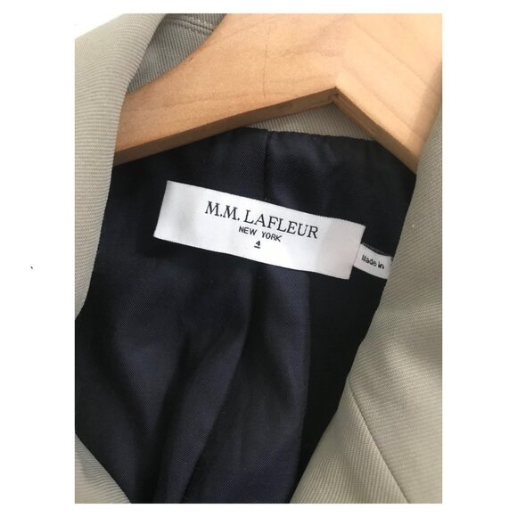 MM LaFleur Tailored Blazer Sample in Faded Olive - Size 4 - NWT - Picture 2 of 5